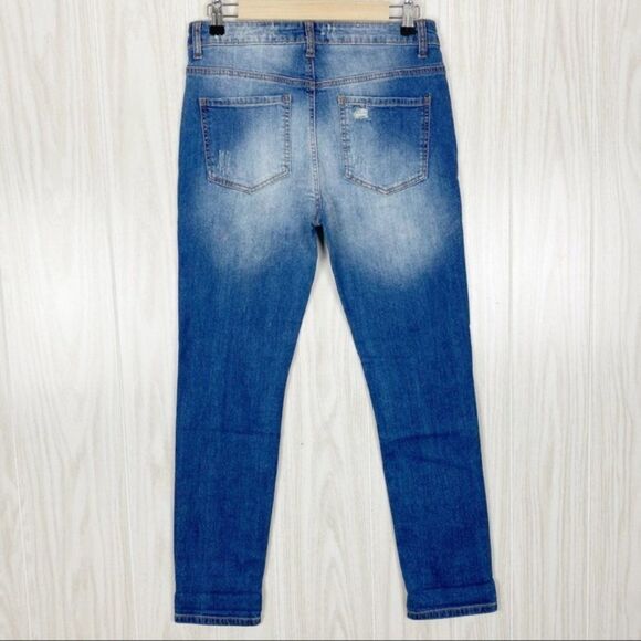 Altar'd State | High Rise Distressed Skinny Jean Size 26 - Picture 2 of 7